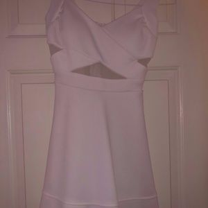 White short dress